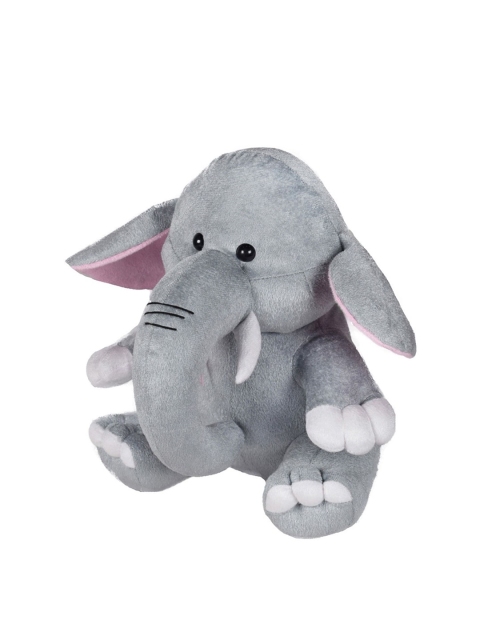 

AkashKrishna Kids Grey & Pink Baby Elephant Soft Toy