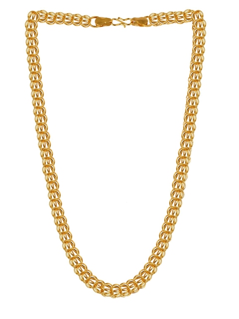 

Brandsoon Men Gold-Plated Brass Antique Chain