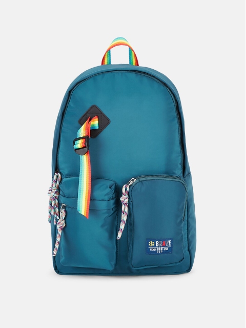 

Ajile by Pantaloons Men Teal Backpack