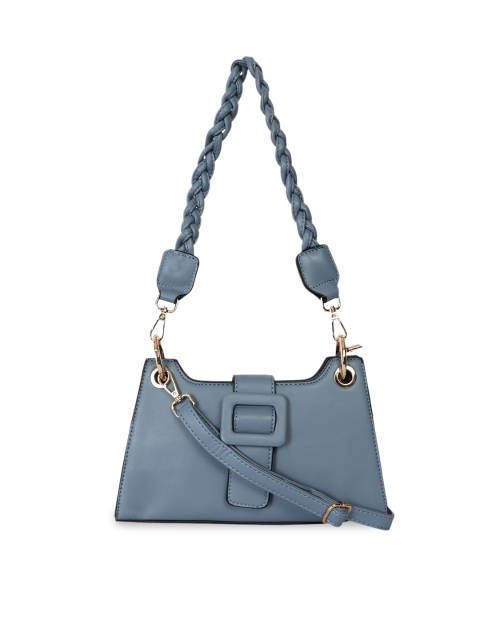 

ARTFLYCK Blue Structured Handheld Bag