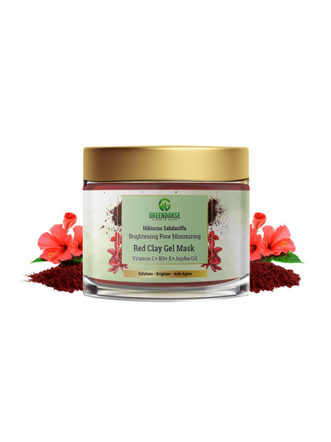 

GREENDORSE Red Wine Clay Gel Face Mask 100gm
