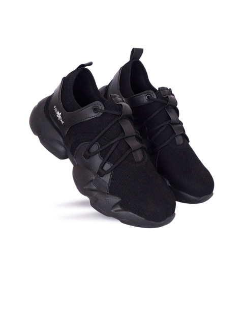 

FOUR STAR TRUCK SALES Men Black Mesh Running Shoes