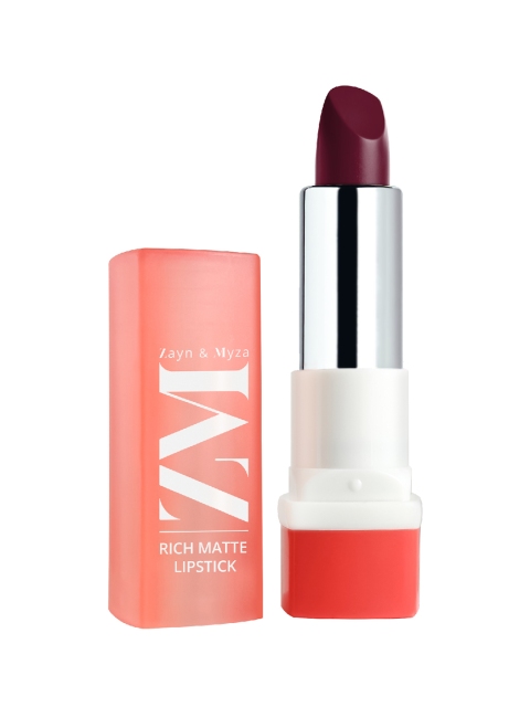 

ZM Zayn & Myza Rich Matte Lipstick-Shock Wave 06, Burgundy