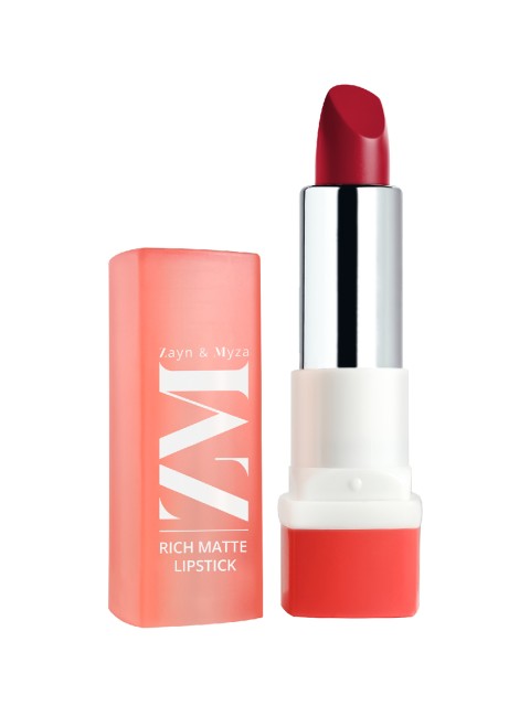 

ZM Zayn & Myza Rich Matte Lipstick-Flame Up 03, Red