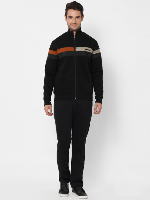 

Sweet Dreams Men Black Solid Track Suit