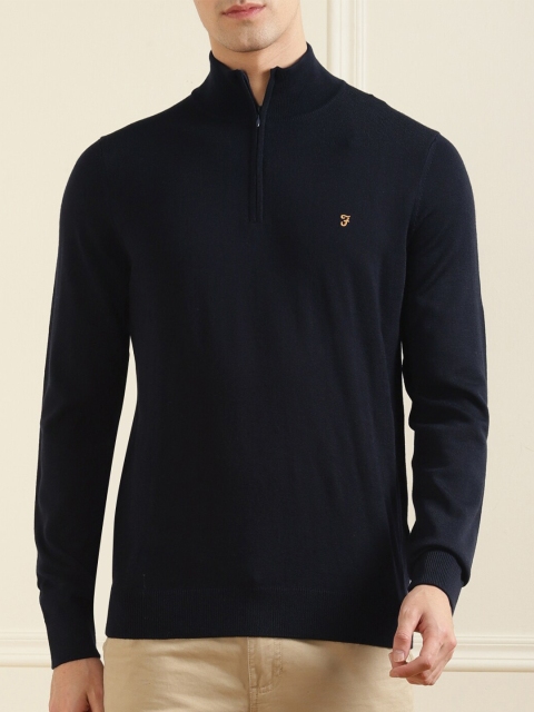 

Farah Men Navy Blue Pullover