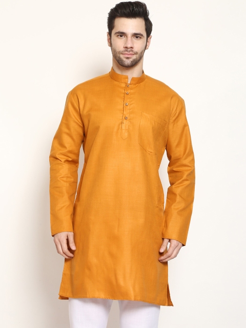 

GRACIT Men Gold-Toned Kurta