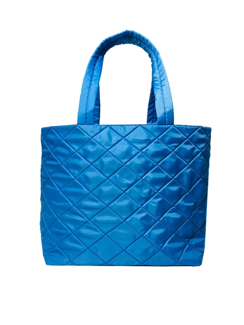 

Zwart Blue Quilted Shopper Tote Bag