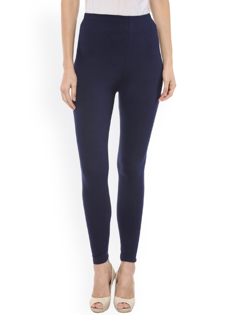 

Sakhi Sang Navy Ankle-Length Leggings, Navy blue