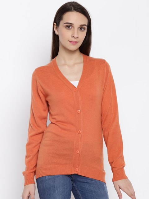 

Park Avenue Orange Cardigan