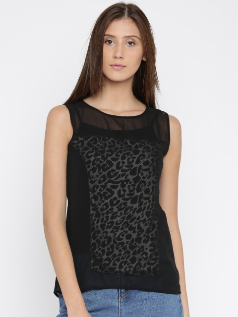 

Park Avenue Women Black Printed Top