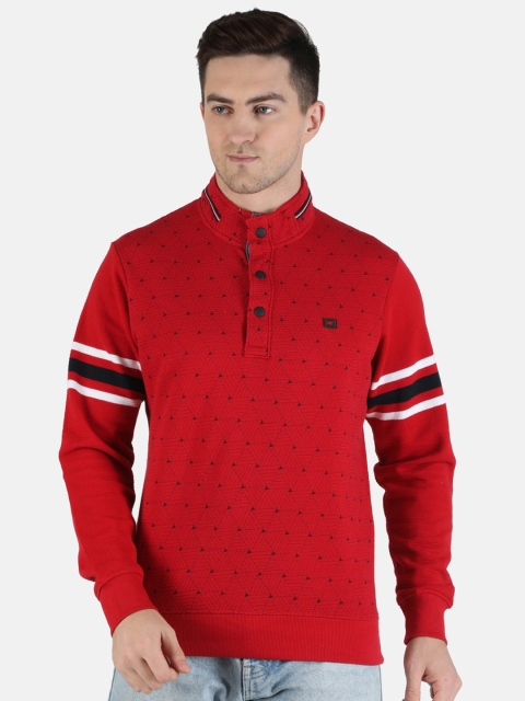 

Monte Carlo Men Multicoloured Printed Sweatshirt, Multi