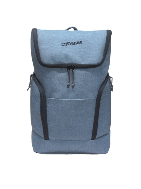 

F Gear Unisex Blue & Grey 18 inch Backpack