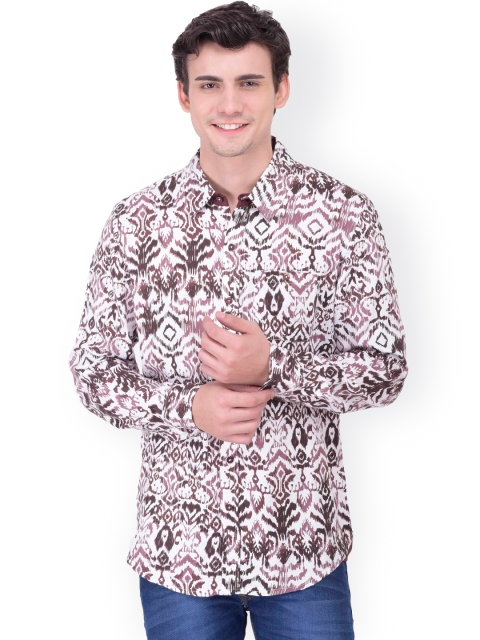

Oxolloxo Men Multicoloured Classic Fit Printed Casual Shirt, Multi