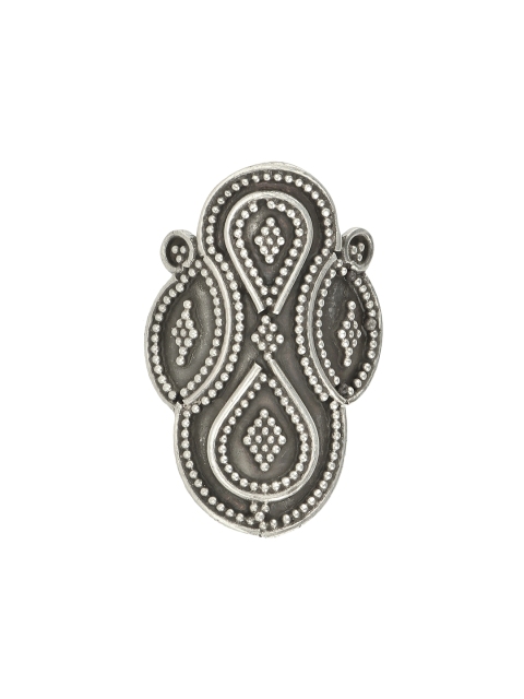 

ahilya Oxidised Sterling Silver Ring