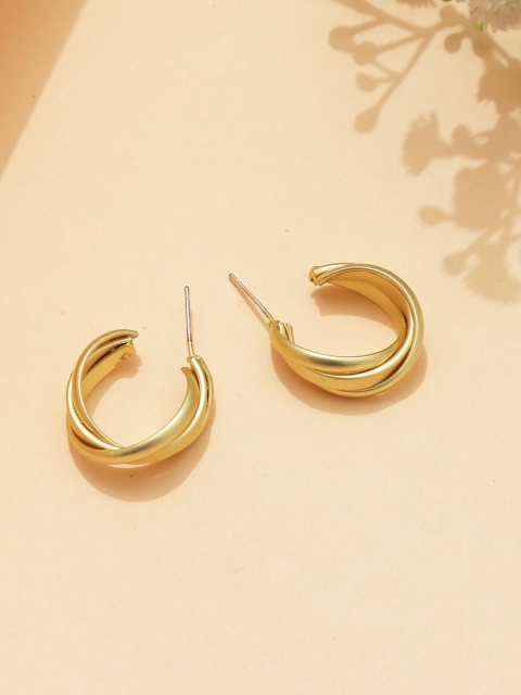

Pipa Bella Gold-Plated Hoop Earrings