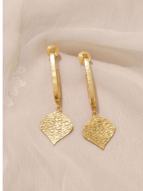 

Pipa Bella Gold-Toned Contemporary Drop Earrings