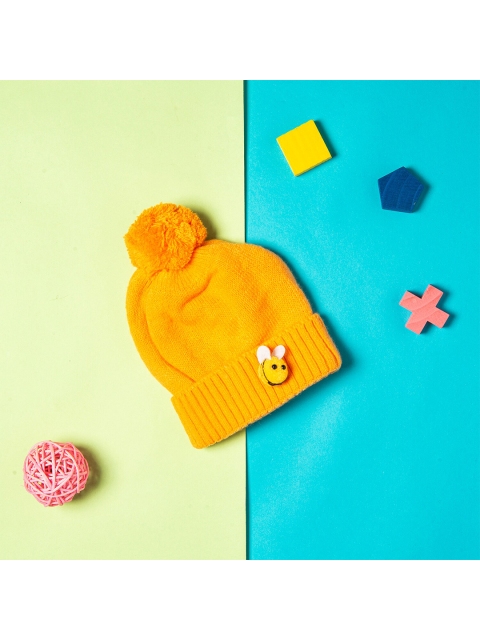 

Baby Moo Kids Mustard Honey Bee Beanie