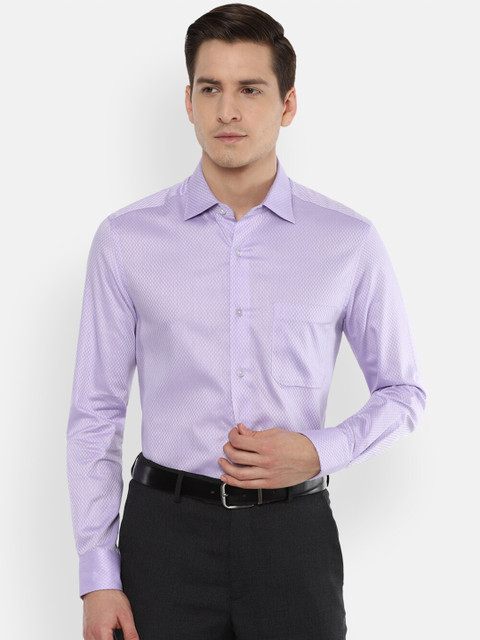 

Louis Philippe Gods & Kings Men Purple Formal Shirt