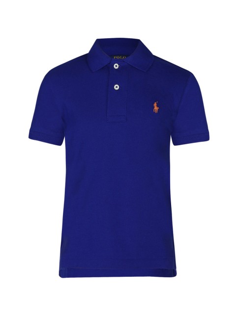 

Polo Ralph Lauren Boys Blue Polo Collar T-shirt
