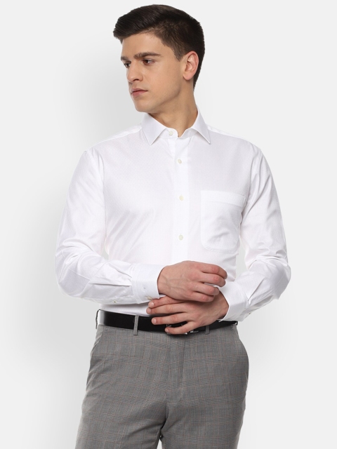 

Luxure by Louis Philippe Men White Formal Shirt