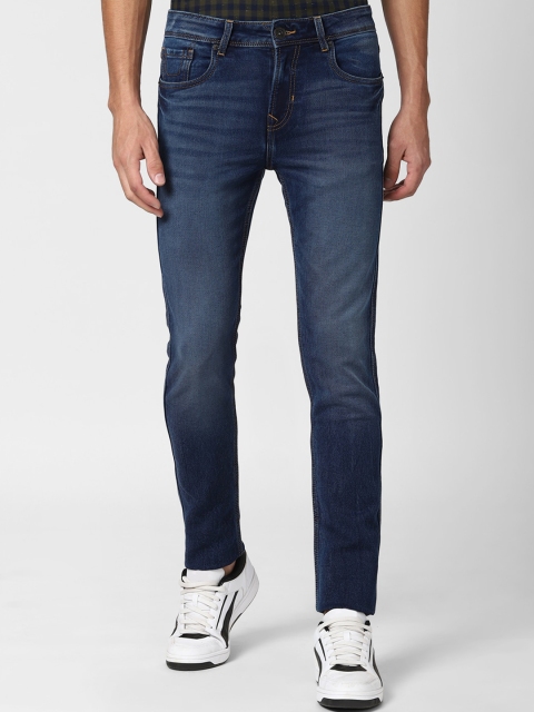 

Peter England Casuals Men Navy Blue Slim Fit Light Fade Jeans