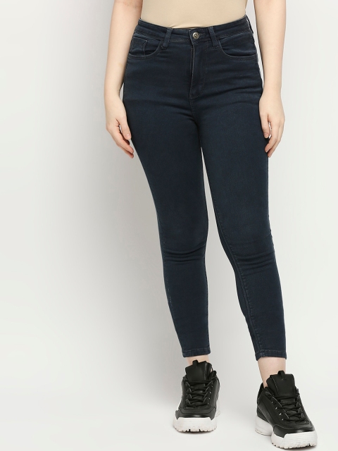 

fungus Women Grey Slim Fit High-Rise Stretchable Jeans