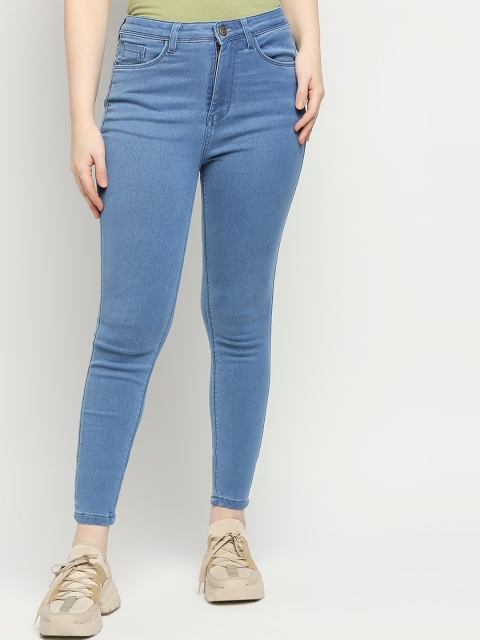 

fungus Women Blue Slim Fit High-Rise Stretchable Jeans