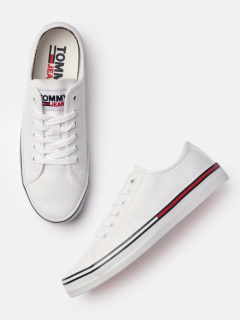 

Tommy Hilfiger Women White ESSENTIAL Sneakers