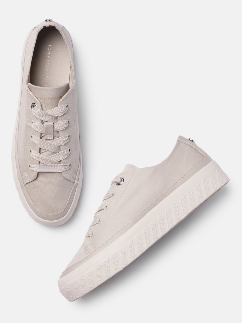

Tommy Hilfiger Women Beige Sneakers