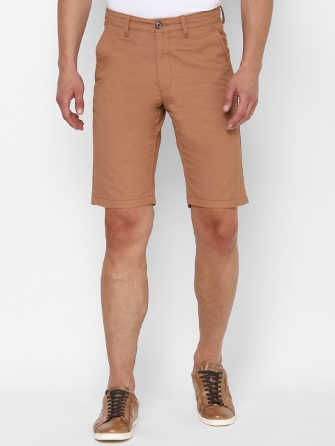 

Allen Solly Men Brown Slim Fit Shorts