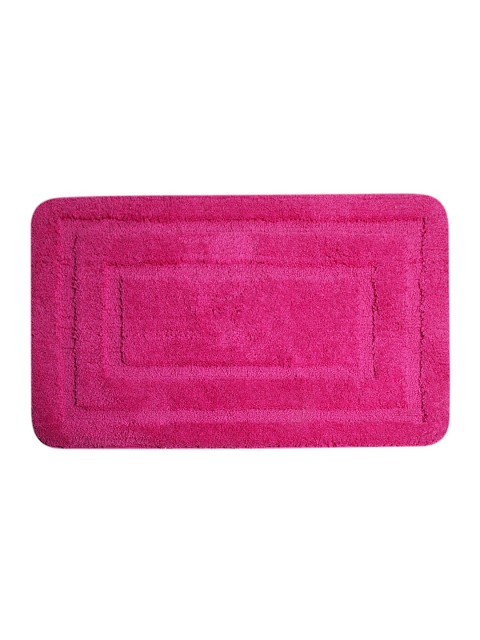 

Saral Home Pink Rectangular Bath Rug