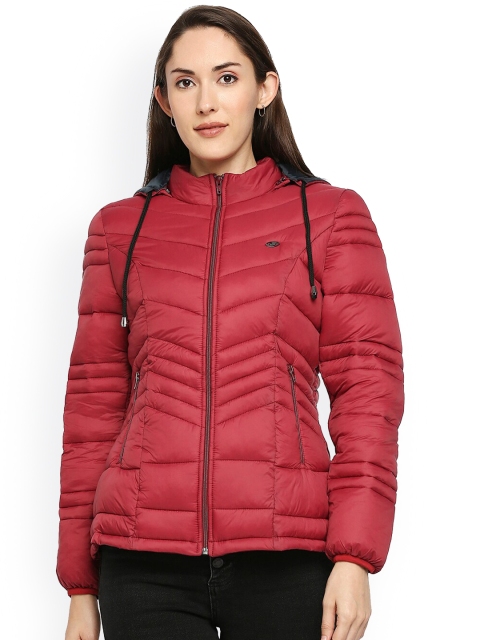 

Zeel Women Red Lightweight Puffer Jacket