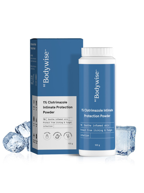 

Be Bodywise Women Clotrimazole Intimate Powder - 100 g, Blue
