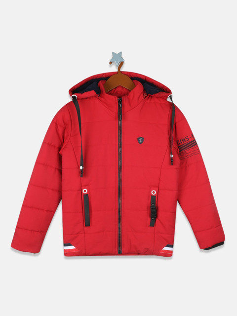 

Monte Carlo Boys Red Lightweight Padded Jacket