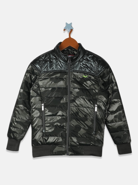 

Monte Carlo Boys Black Camouflage Lightweight Padded Jacket