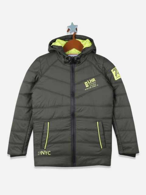 

Monte Carlo Boys Green Lightweight Puffer Jacket