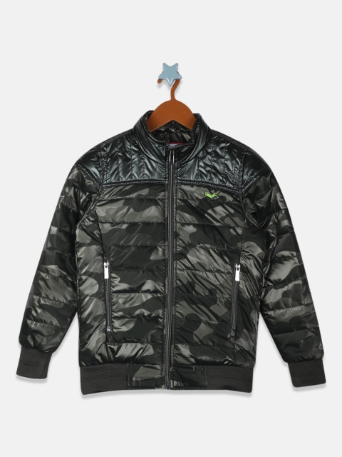 

Monte Carlo Boys Black Camouflage Lightweight Padded Jacket