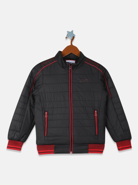 

Monte Carlo Boys Black & Red Lightweight Bomber Jacket