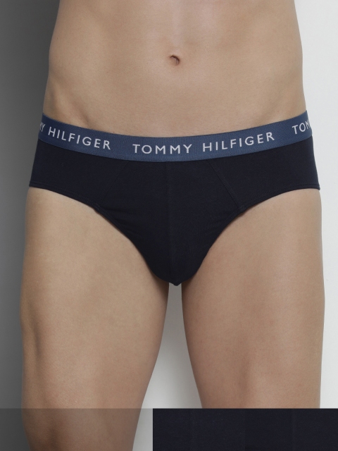 

Tommy Hilfiger Men Pack of Three Navy Blue Briefs