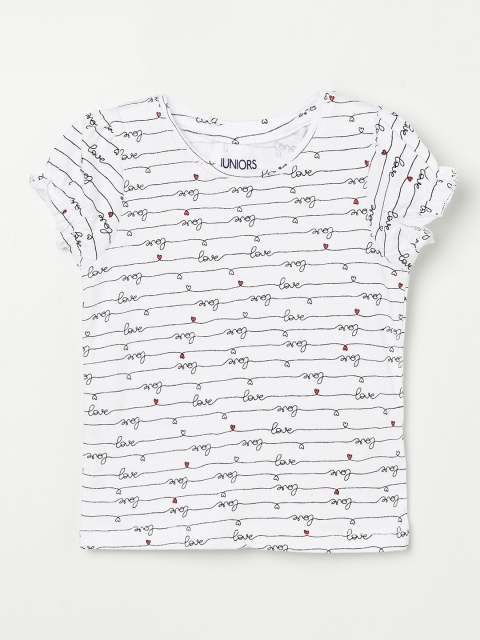 

Juniors by Lifestyle Girls White Striped Top