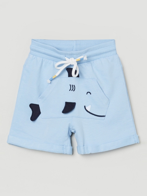 

max Boys Blue Conversational Printed Shorts