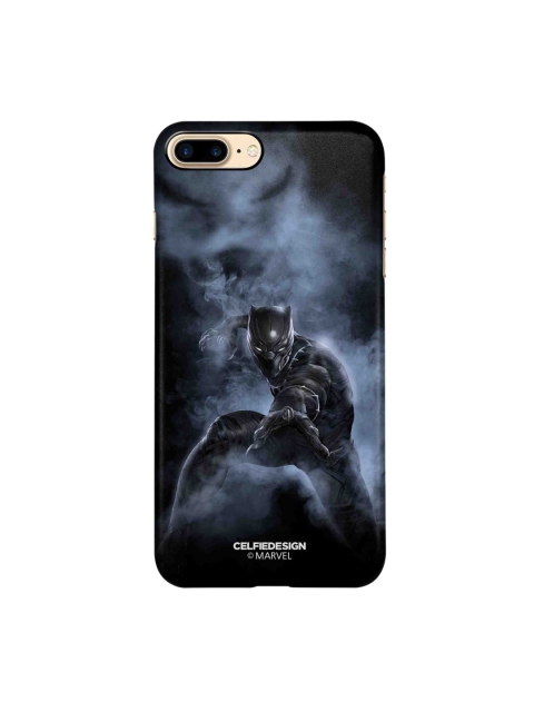 

CelfieDesign Black & Blue Black Panther Attack iPhone 8 Plus Slim Back Case