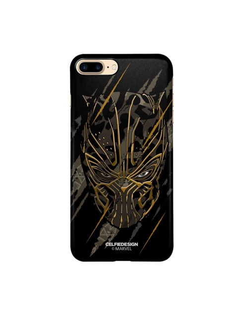 

CelfieDesign Black & Brown Headstrong Contender iPhone 8 Plus Slim Back Case