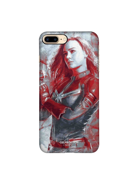 

CelfieDesign Red & Charcoal Grey Captain Marvel iPhone 8 Plus Slim Back Case
