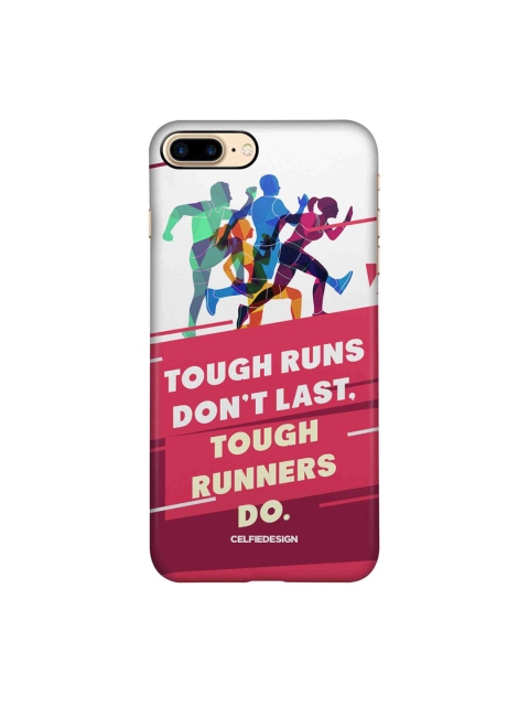 

CelfieDesign Pink Tough Runners - Slim Case for iPhone 8 Plus Back Cover