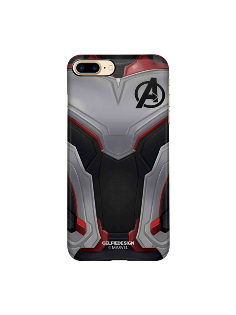 

CelfieDesign Multicolored Avengers Endgame Suit iPhone 8 Plus Slim Back Case, Multi