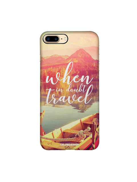 

CelfieDesign Pink & Yellow Typography Printed iPhone 8 Plus Slim Back Case
