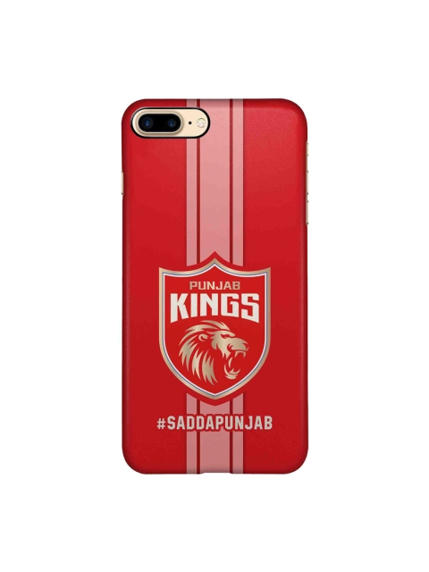 

CelfieDesign Punjab Kings Stripes iPhone 8 Plus Slim Back Case, Red