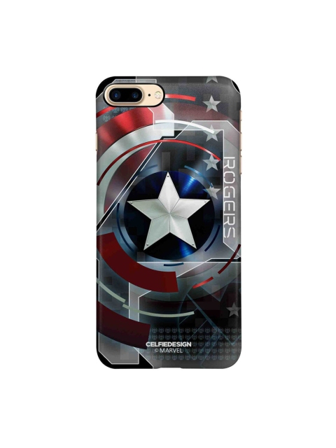 

CelfieDesign Red & Blue Cap Am Rogers iPhone 8 plus Sleek Back Case
